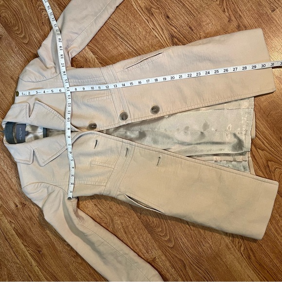 💖 Ann Taylor Petite Gorgeous Cream Winter Coat  Designer Coat Timeless s… - Picture 7 of 16
